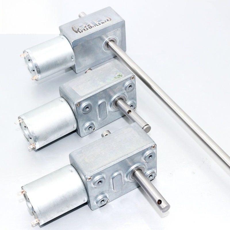 Crane Claw Motor - DC-Getriebemotor mit hohem Drehmoment JGY-370 Schneckengetriebe-Minimotor