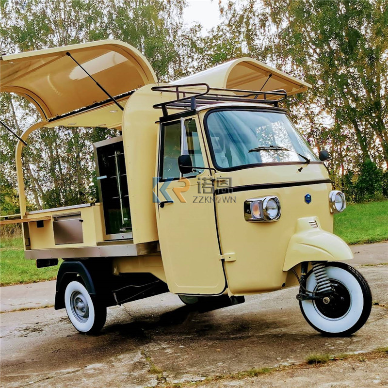 Hot Dog Vending Cart - OEM elektrischer Dreiradwagen, schneller 3-Rad-Food-Truck zum