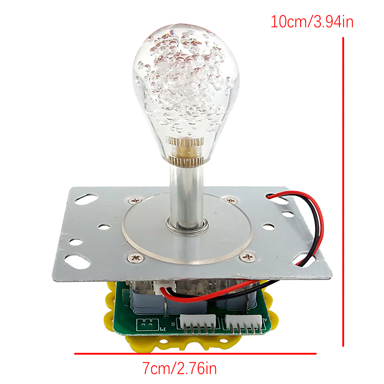 LED-Arcade-Joystick mit bunter – Joystick Arcade Parts Bewertung und Preis