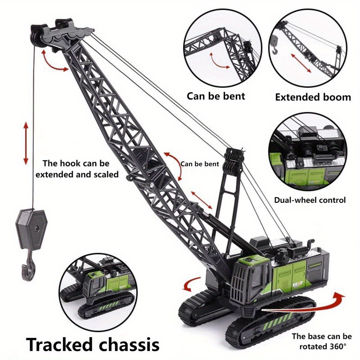 1/50 Druckguss-Legierungs-Iner – Claw Crane Machine Bewertung und Preis