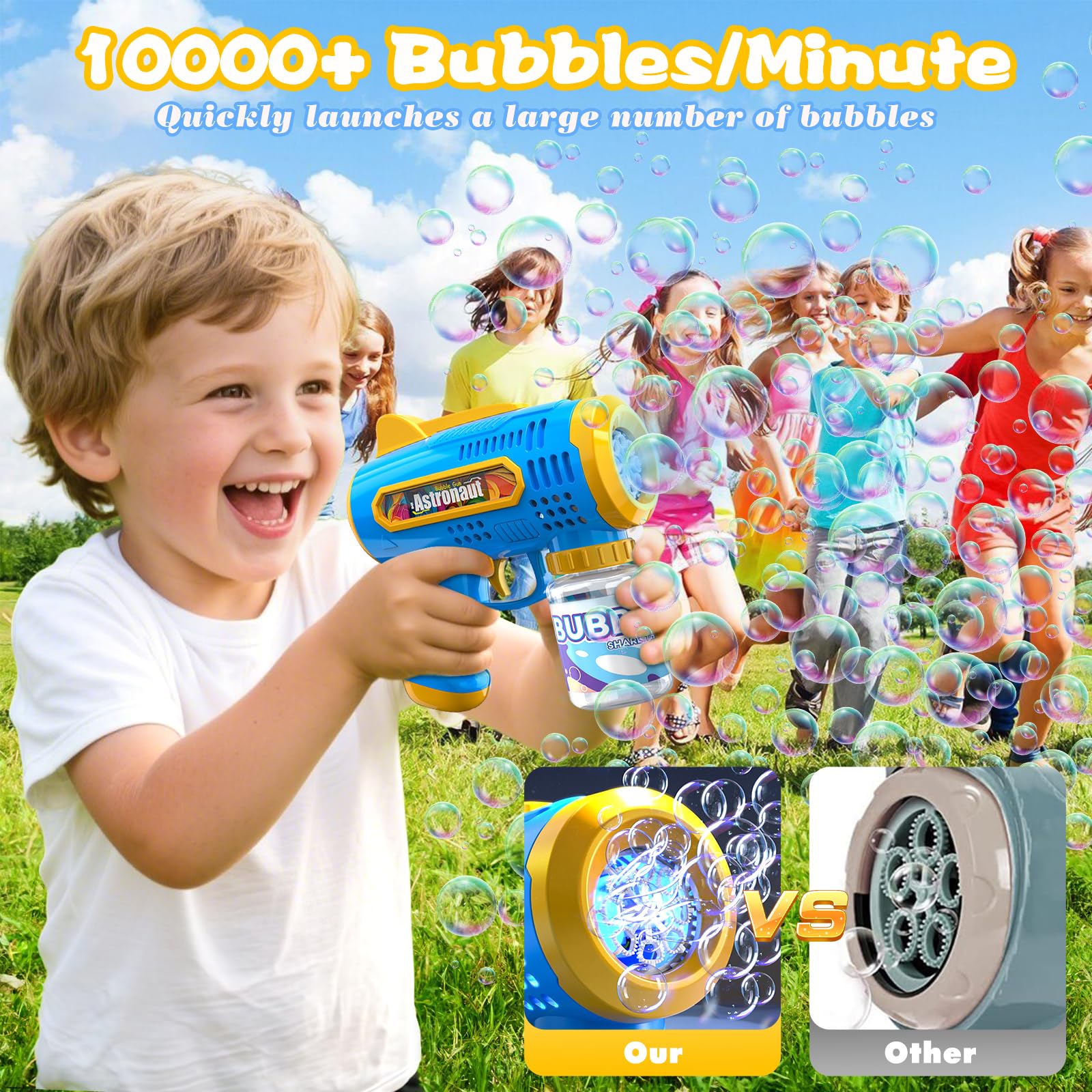Seifenblasenpistole, Automatis – Bubble Gum Machine Bewertung und Preis