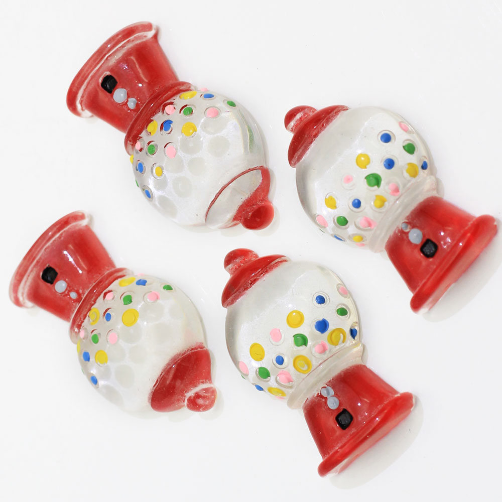 100/50 stücke 16*30MM Harz Mas – Bubble Gum Machine Bewertung und Preis