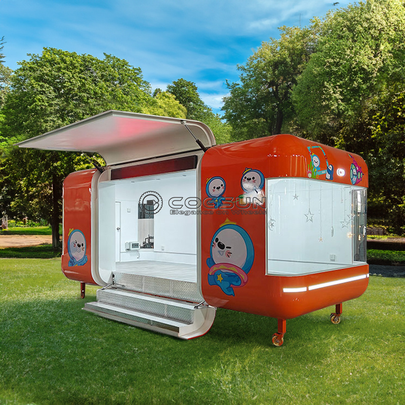 Street Mobile Food Trailer Piz – Hot Dog Vending Cart Bewertung und Preis